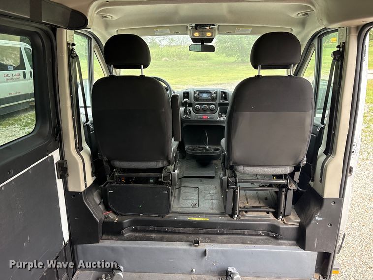 image for item ET0312 2019 RAM Promaster 1500 handicap accessible van