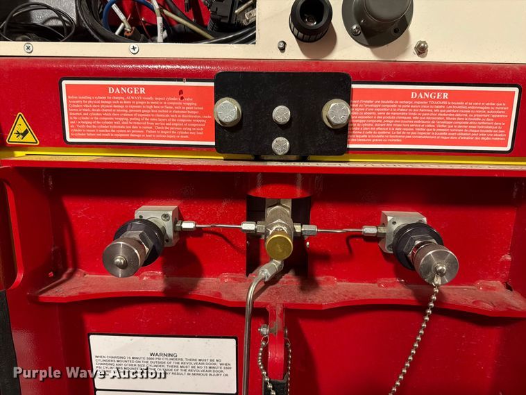 image for item EV2308 2017 Scott HushAir Connect 7500  SCBA fill station and air compressor