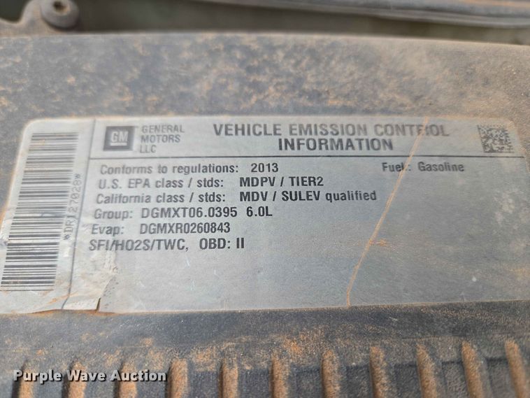 image for item EW0416 2013 Chevrolet Suburban SUV