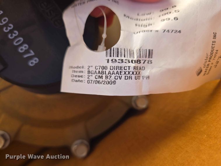 image for item EW0444 (5) water meters