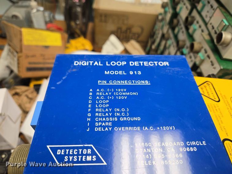 image for item EW0448 Approximately 67 digital loop detectors