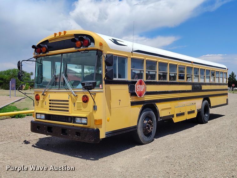 image for item EW1043 2001 Blue Bird All American school bus