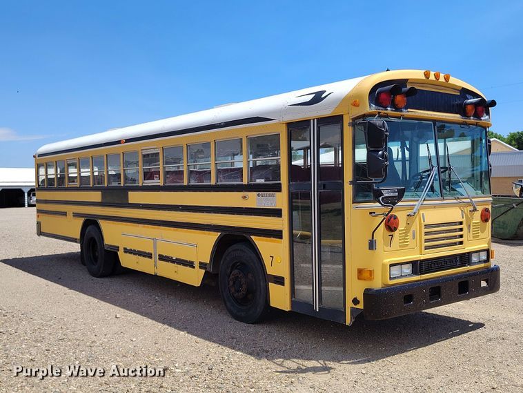 image for item EW1043 2001 Blue Bird All American school bus
