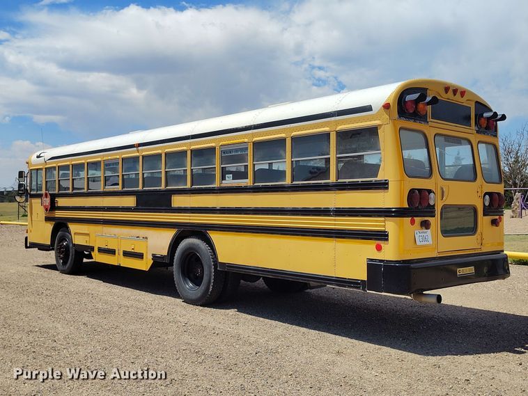 image for item EW1043 2001 Blue Bird All American school bus