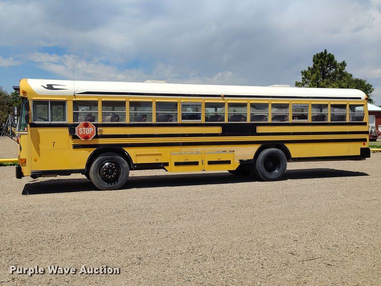 image for item EW1043 2001 Blue Bird All American school bus