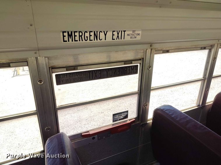 image for item EW1043 2001 Blue Bird All American school bus