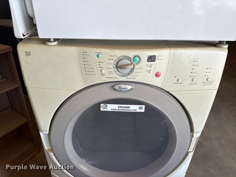 image for item EW3998 Whirlpool Duet dryer