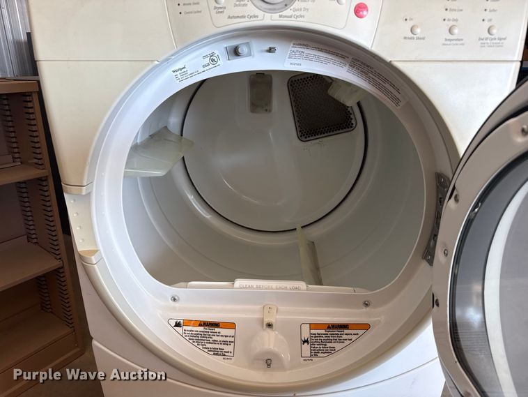 image for item EW3998 Whirlpool Duet dryer