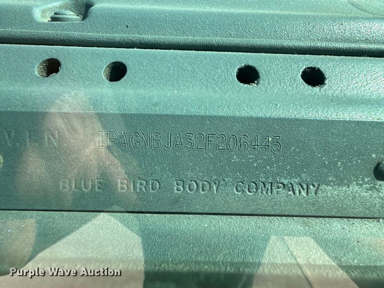 image for item EW4003 2002 Blue Bird coach bus