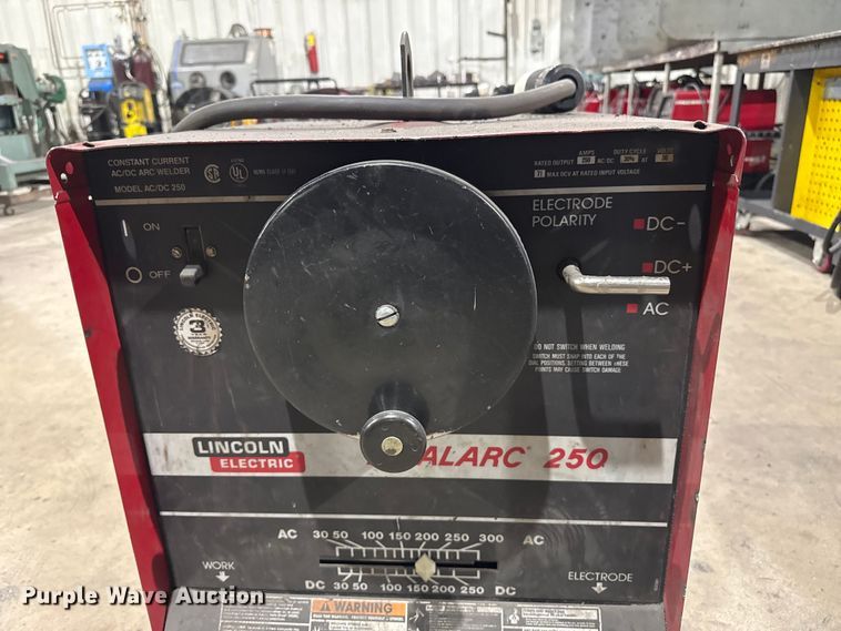 image for item EW4027 (2) Lincoln IdealArc 250 welders