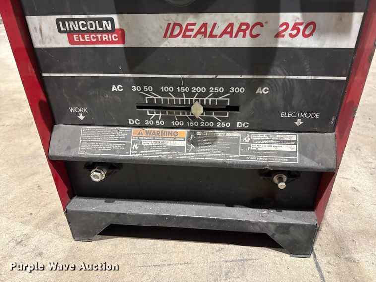 image for item EW4027 (2) Lincoln IdealArc 250 welders