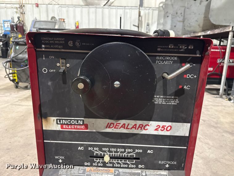 image for item EW4027 (2) Lincoln IdealArc 250 welders