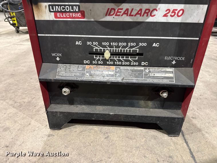 image for item EW4027 (2) Lincoln IdealArc 250 welders