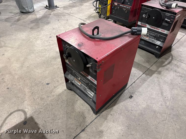 image for item EW4027 (2) Lincoln IdealArc 250 welders