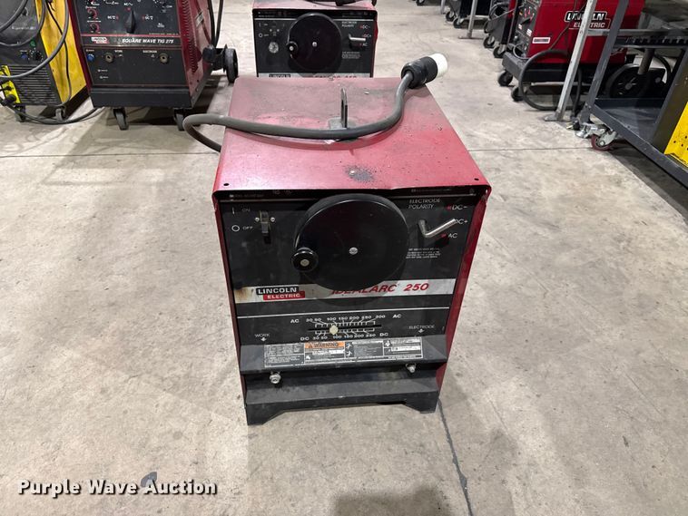 image for item EW4027 (2) Lincoln IdealArc 250 welders
