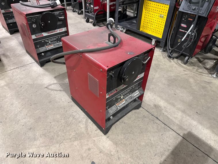 image for item EW4027 (2) Lincoln IdealArc 250 welders