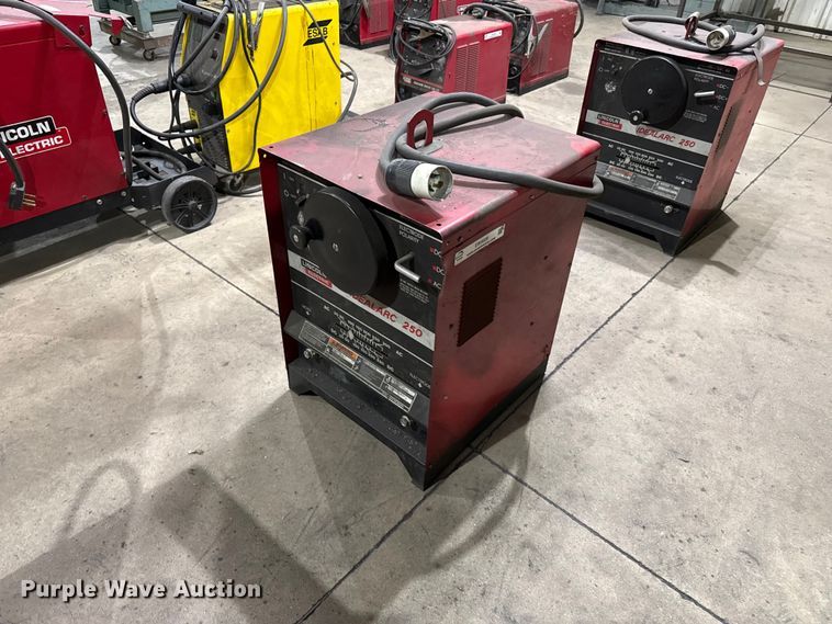 image for item EW4028 (2) Lincoln IdealArc 250 welders