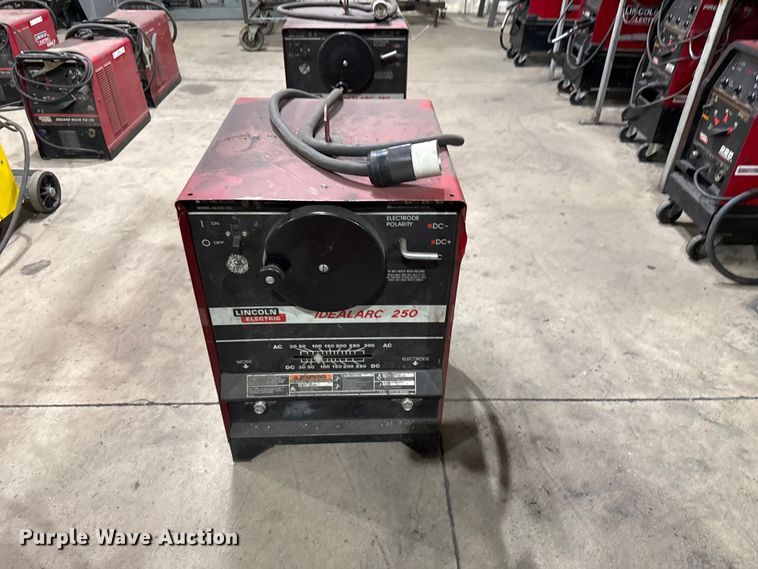 image for item EW4028 (2) Lincoln IdealArc 250 welders