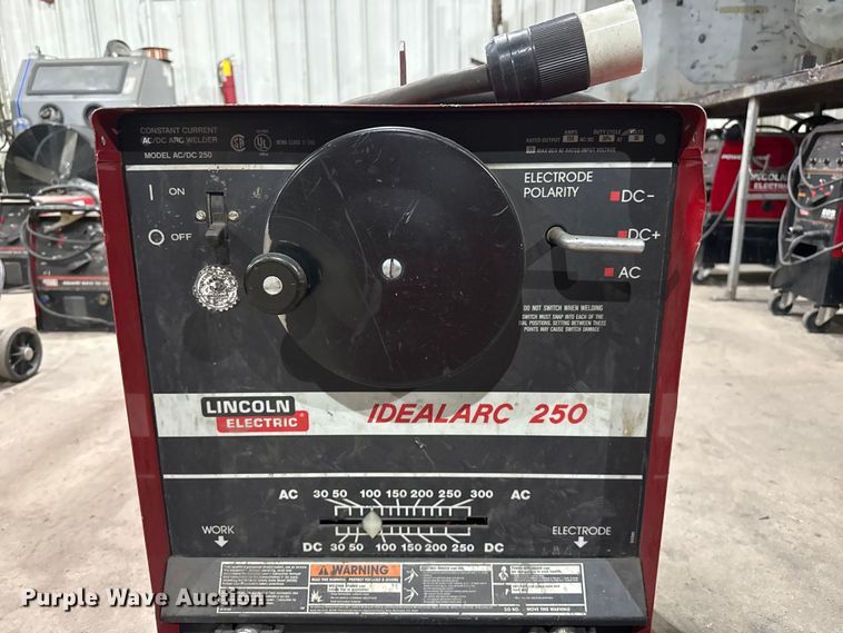 image for item EW4028 (2) Lincoln IdealArc 250 welders