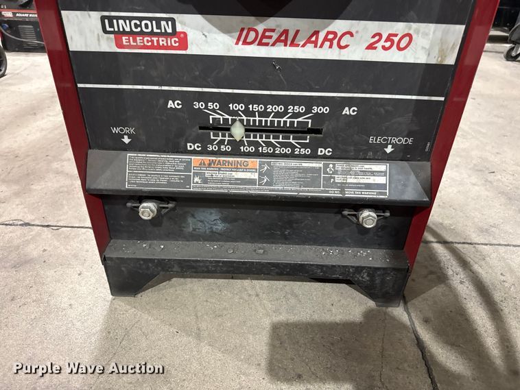 image for item EW4028 (2) Lincoln IdealArc 250 welders