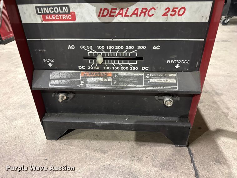 image for item EW4028 (2) Lincoln IdealArc 250 welders