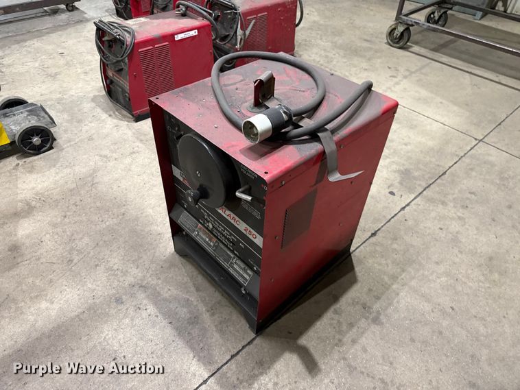 image for item EW4028 (2) Lincoln IdealArc 250 welders
