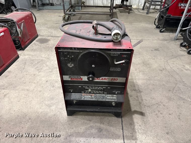 image for item EW4028 (2) Lincoln IdealArc 250 welders