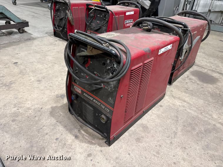 image for item EW4030 (2) Lincoln Electric Square Wave 175 welders