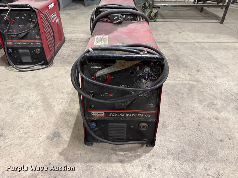 image for item EW4030 (2) Lincoln Electric Square Wave 175 welders