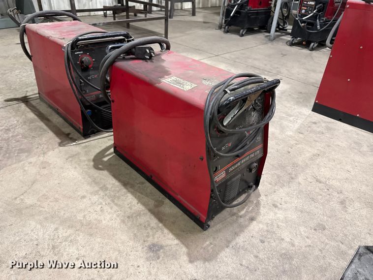 image for item EW4030 (2) Lincoln Electric Square Wave 175 welders