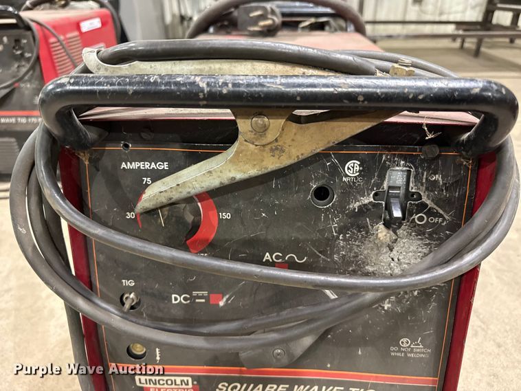 image for item EW4030 (2) Lincoln Electric Square Wave 175 welders