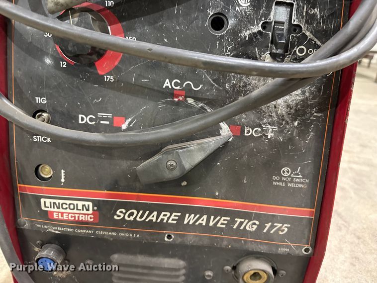 image for item EW4030 (2) Lincoln Electric Square Wave 175 welders