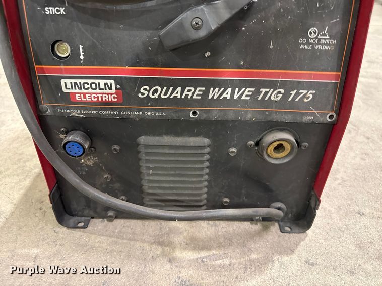image for item EW4030 (2) Lincoln Electric Square Wave 175 welders