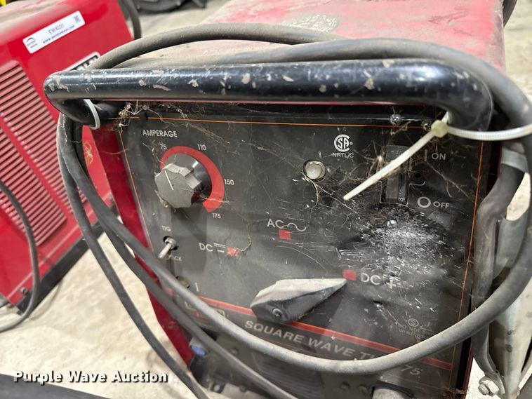 image for item EW4030 (2) Lincoln Electric Square Wave 175 welders