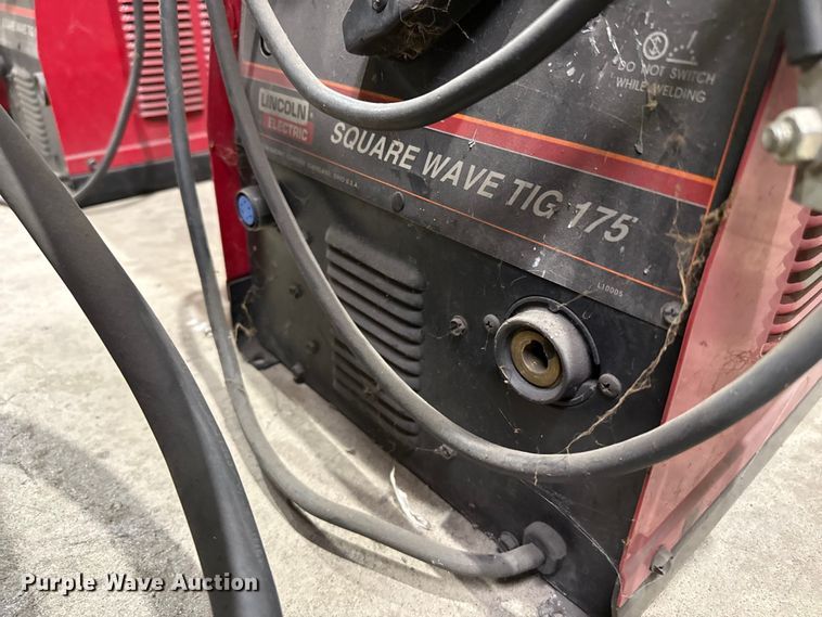 image for item EW4030 (2) Lincoln Electric Square Wave 175 welders