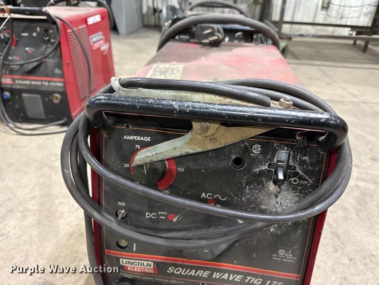 image for item EW4030 (2) Lincoln Electric Square Wave 175 welders