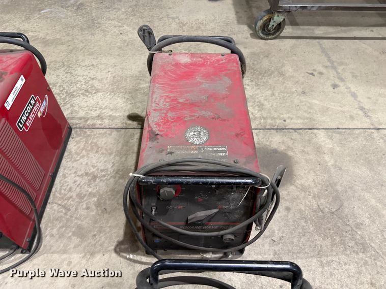 image for item EW4030 (2) Lincoln Electric Square Wave 175 welders