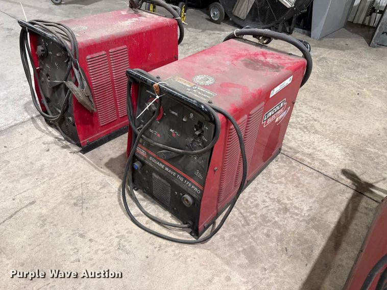 image for item EW4031 (2) Lincoln Electric Square Wave 175 welders