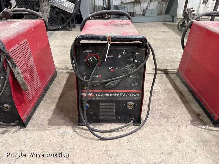 image for item EW4031 (2) Lincoln Electric Square Wave 175 welders