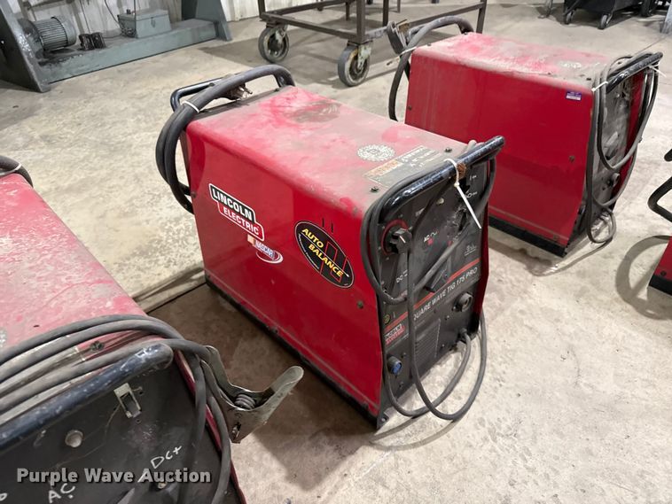 image for item EW4031 (2) Lincoln Electric Square Wave 175 welders