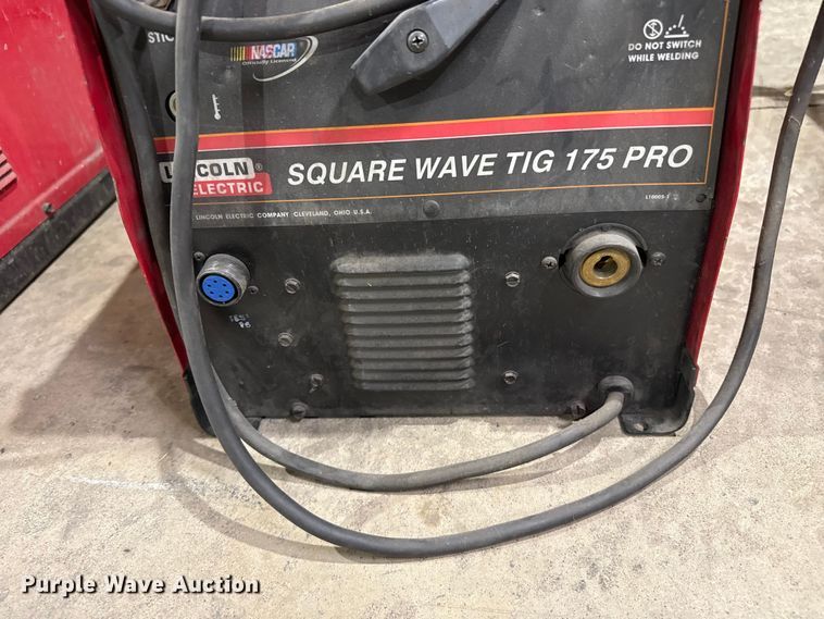 image for item EW4031 (2) Lincoln Electric Square Wave 175 welders
