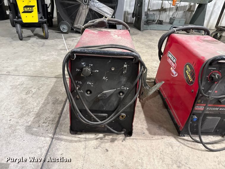 image for item EW4031 (2) Lincoln Electric Square Wave 175 welders