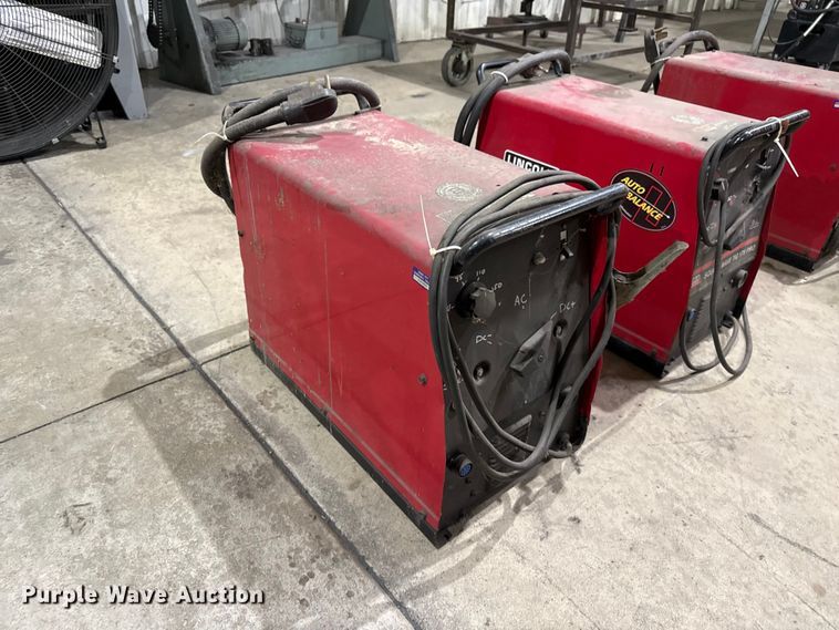 image for item EW4031 (2) Lincoln Electric Square Wave 175 welders