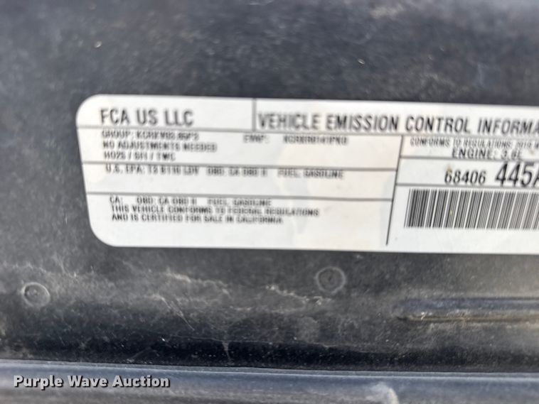 image for item EW4946 2019 Dodge Charger 