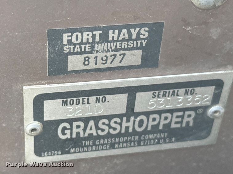 image for item EW4947 Grasshopper 321D ZTR lawn mower