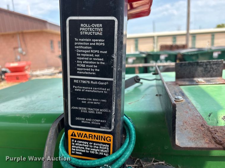 image for item EX0001 2004 John Deere 5303 tractor