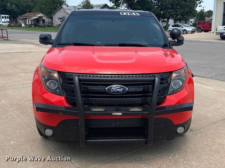 image for item EX0005 2015 Ford Explorer Police Interceptor SUV