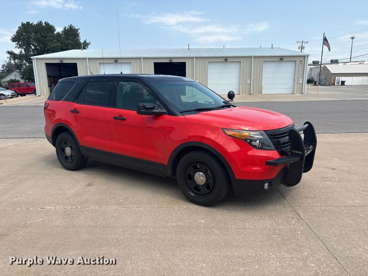 image for item EX0005 2015 Ford Explorer Police Interceptor SUV