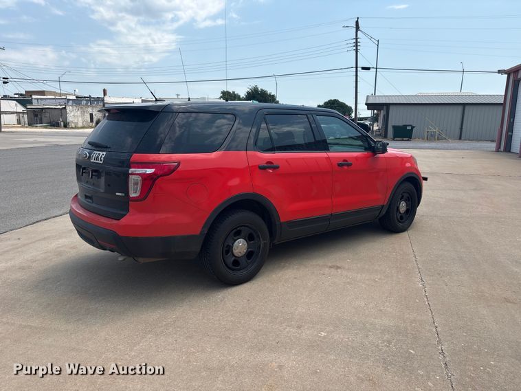 image for item EX0005 2015 Ford Explorer Police Interceptor SUV