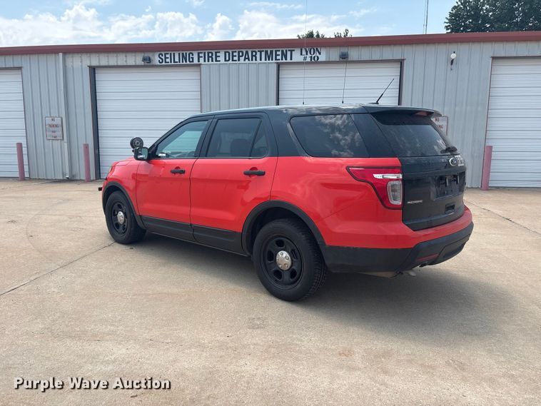 image for item EX0005 2015 Ford Explorer Police Interceptor SUV